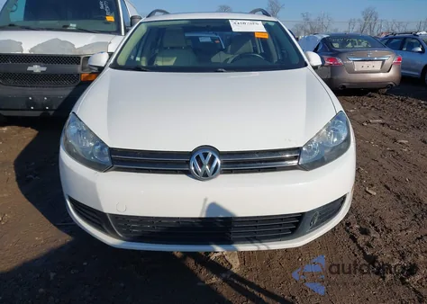 2012 Volkswagen Jetta Sportwagen 2.0L Tdi из США, поврежденный, VIN 3VWPL7AJXCM680011